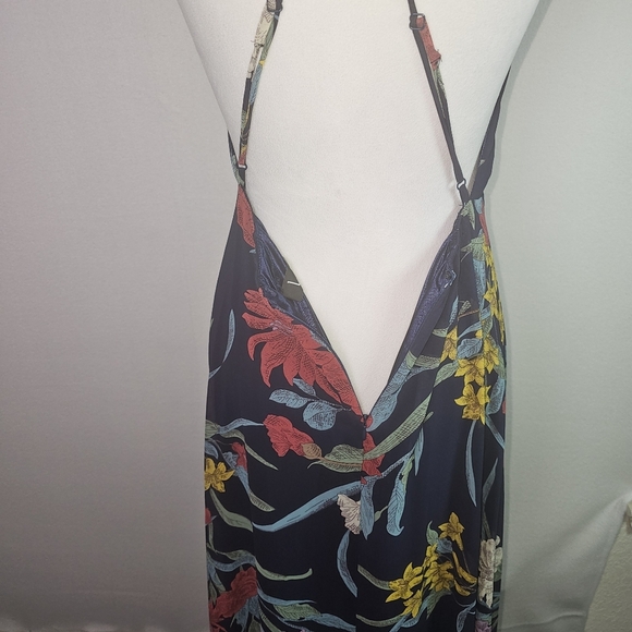 Lulus Exclusive Dress 6 A Dream Realized Blue Floral Print Maxi Wedding Party - Picture 11 of 16